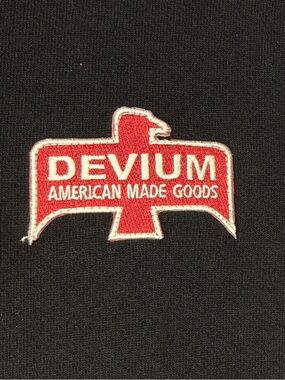 Devium - “Valdez” French Terry hoodie (L) 
Made in USA
